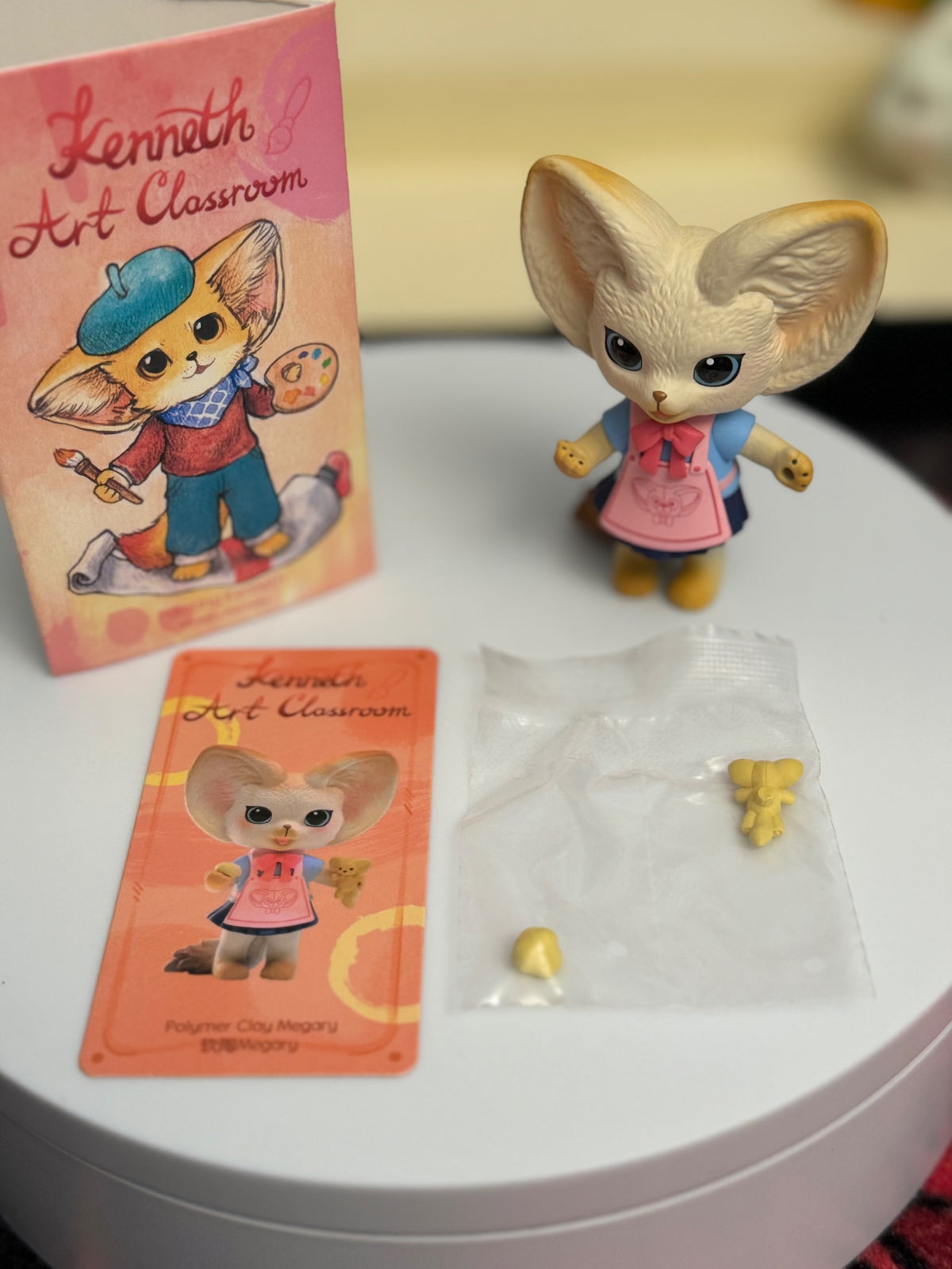 Polymer Clay Megary - Kenneth Art Classroom - Pop Mart - 1