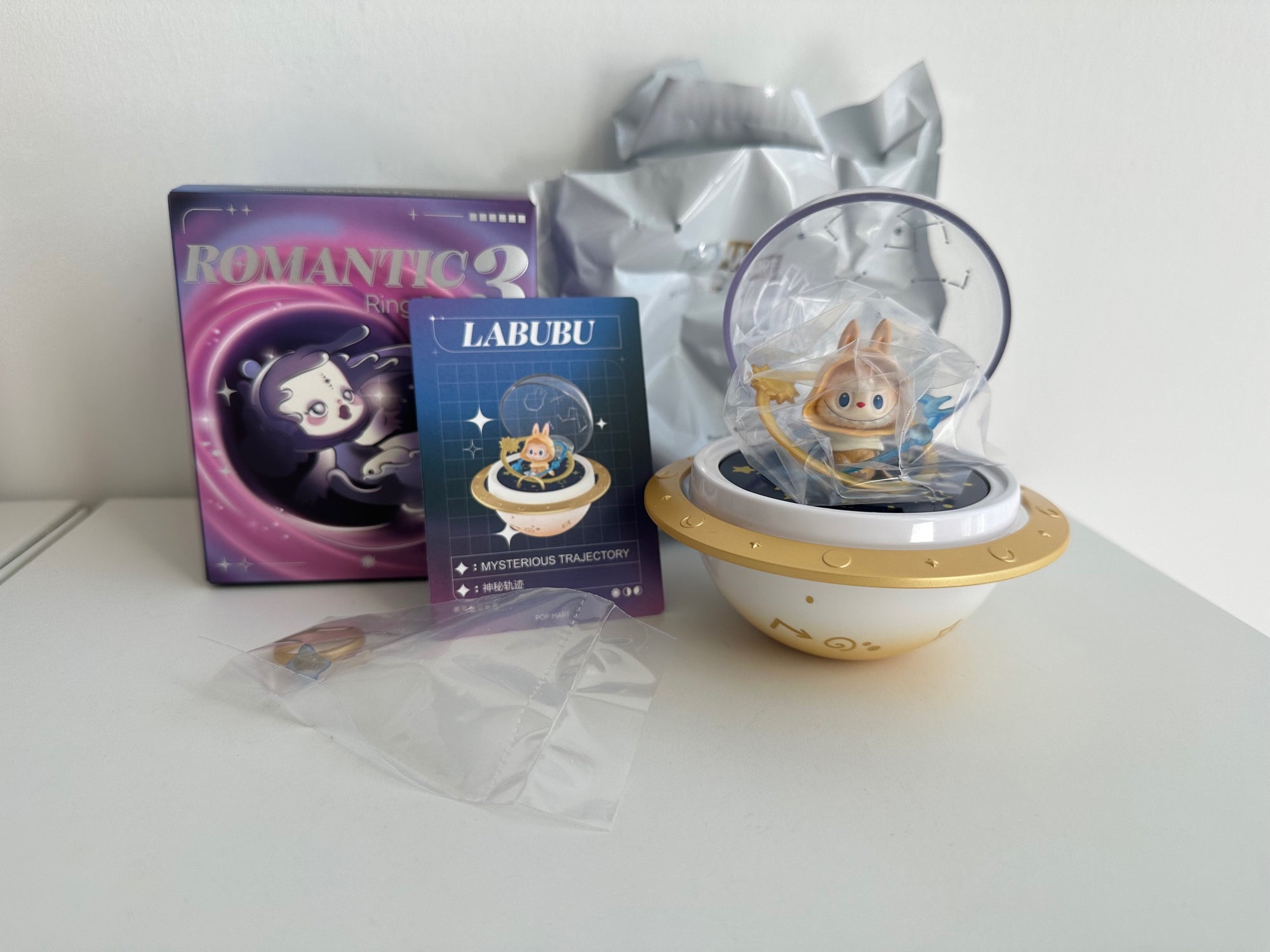 Labubu - Romantic Ring Box Series 3 Scene Sets Blind Boxes by POP MART - 2