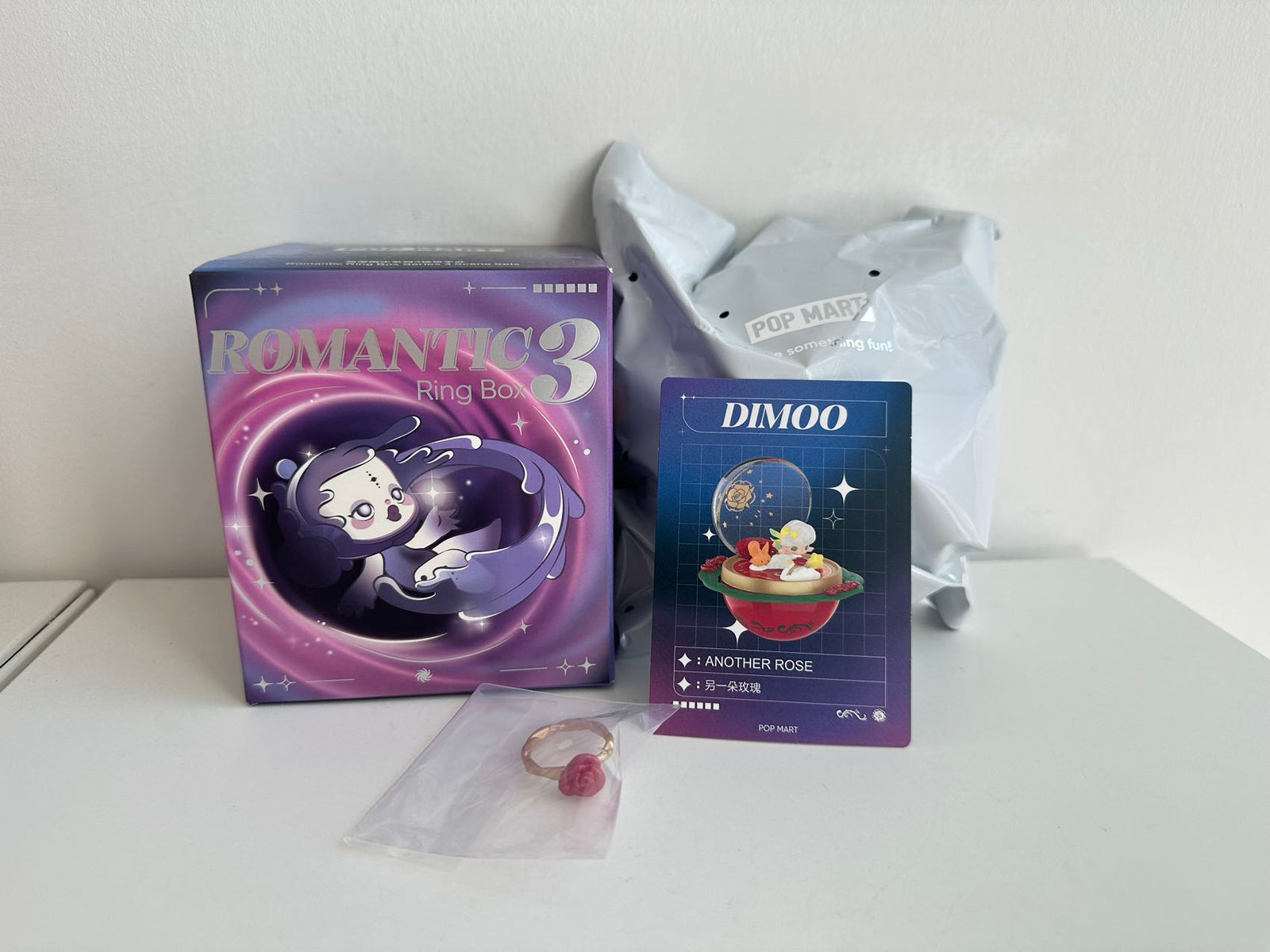 Dimoo - Romantic Ring Box Series 3 Scene Sets Blind Boxes by POP MART - 1