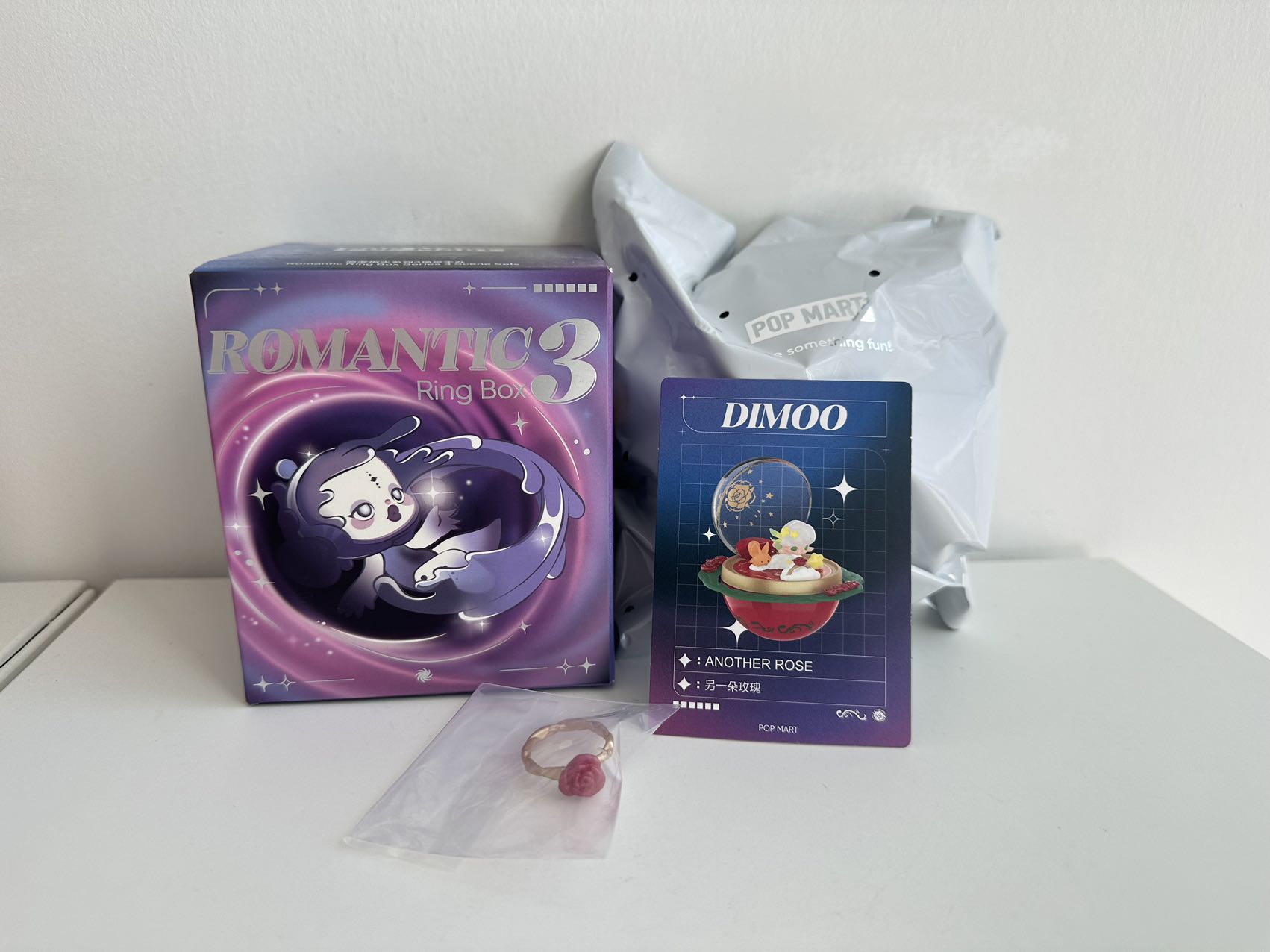 Dimoo - Romantic Ring Box Series 3 Scene Sets Blind Boxes by POP MART - 1