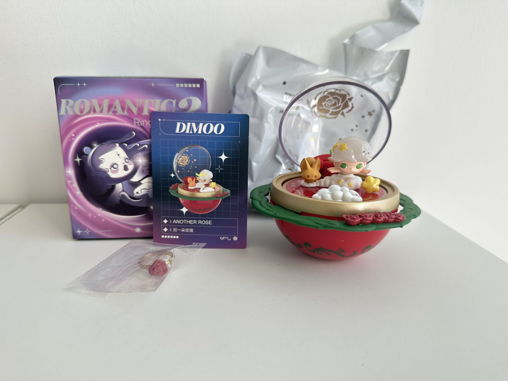 Dimoo - Romantic Ring Box Series 3 Scene Sets Blind Boxes by POP MART - 1