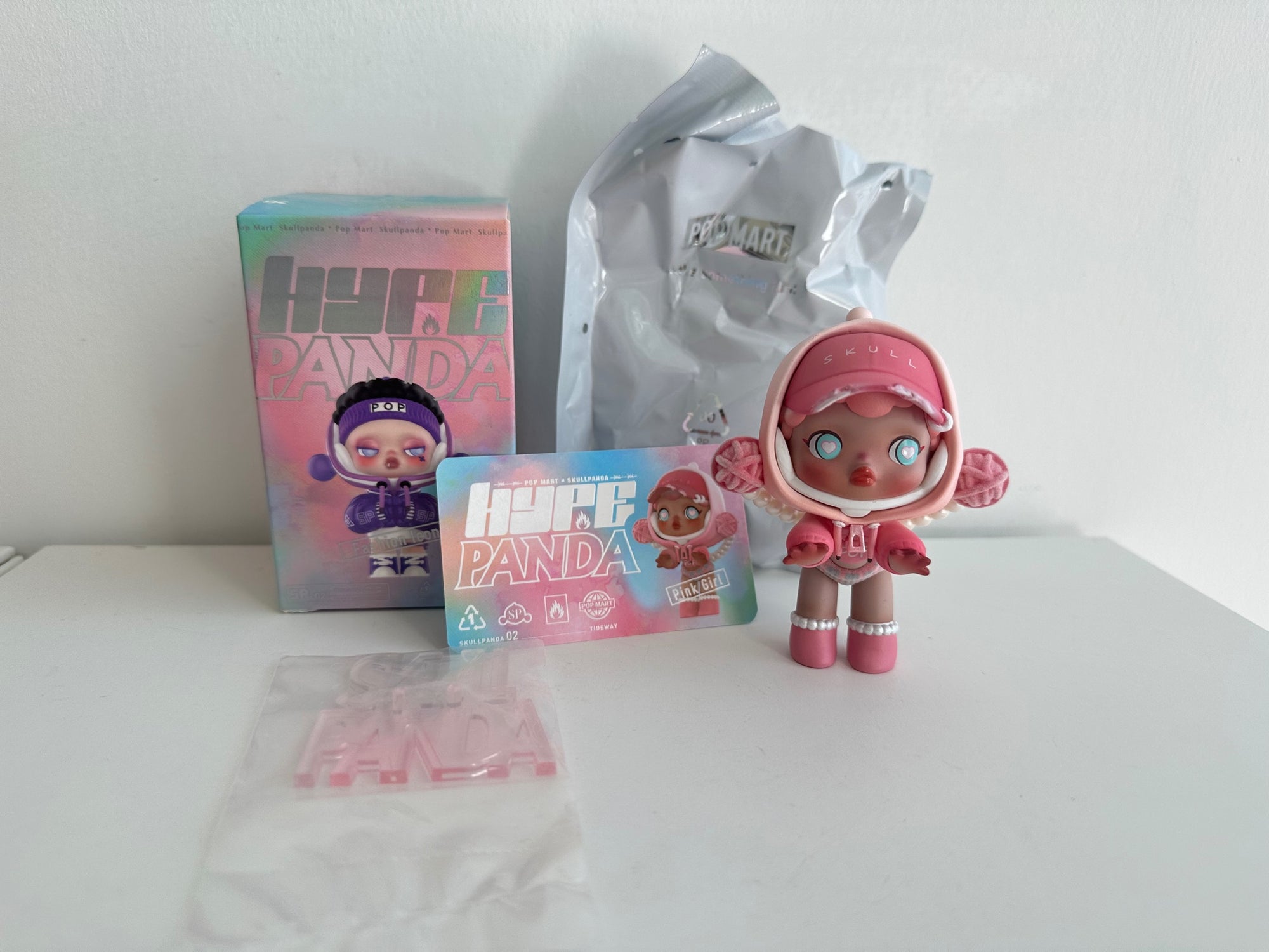 Pink Girl - Hype Panda Blind Box Series SkullPanda by POP MART - 1