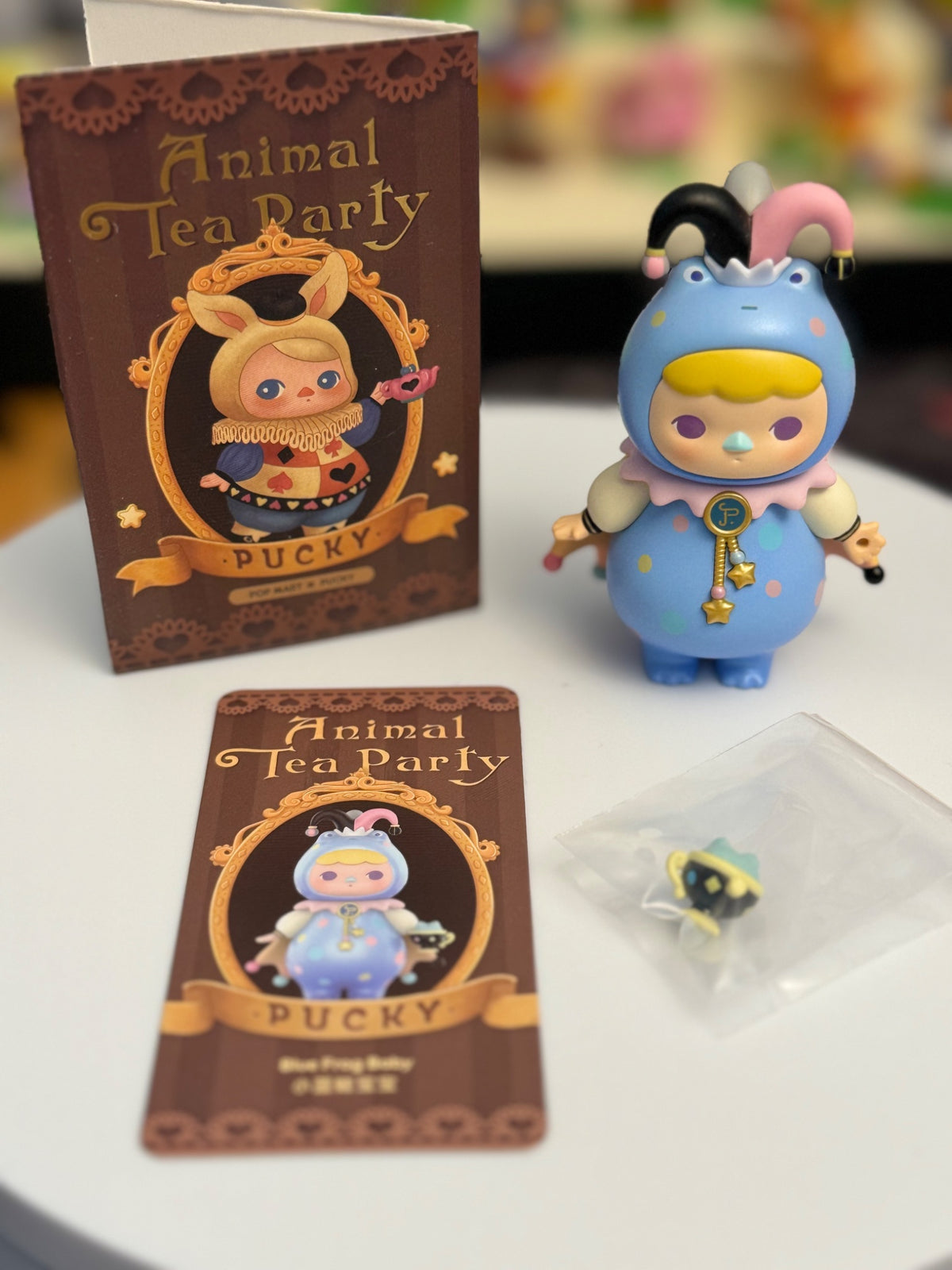 Blue Frog Baby - Animal Tea Party - Pucky - Pop Mart - 1