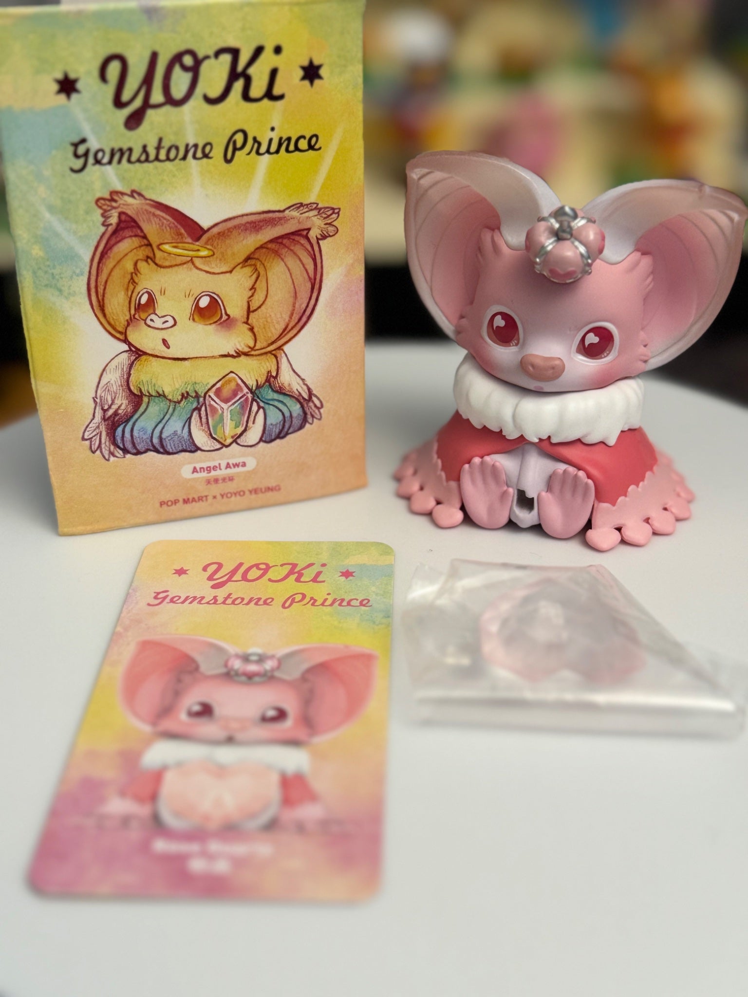 Rose Quartz - Yoki Gemstone Prince - Pop Mart x Yoyo Yeung - 1