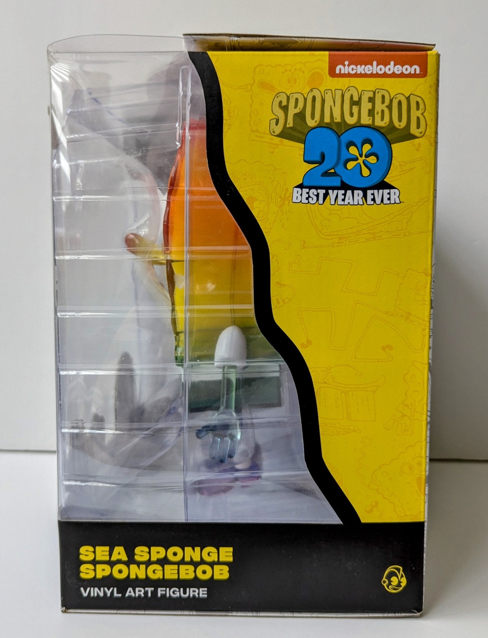 SpongeBob Squarepants 20th Anniversary (SDCC Exclusive) Ltd 300 Pieces - 8" Art Figure Rainbow Edition- Kidrobot - 3