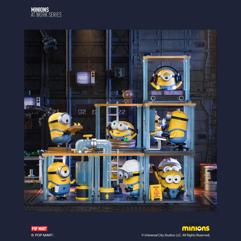 Minions at work - Pop Mart - Single blind box - 3