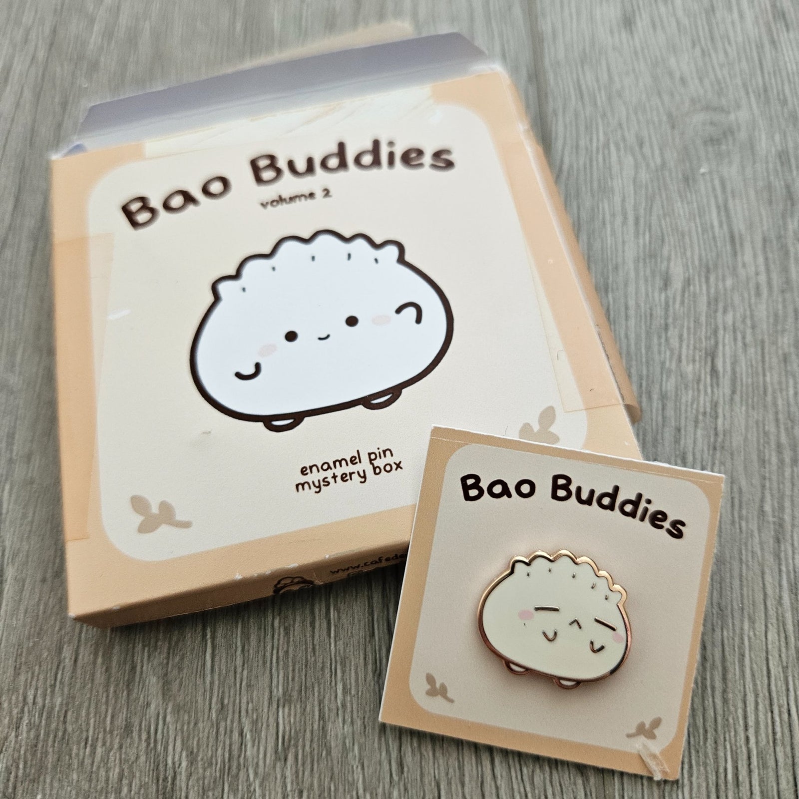 Sad Har Gow - Dim Sum Buddies Mystery Pins - Cafe de Yume - 1