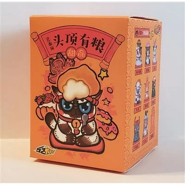 52TOYS - Candy Box Paomian Cat Food on Top Sweets series - single blind box - 1