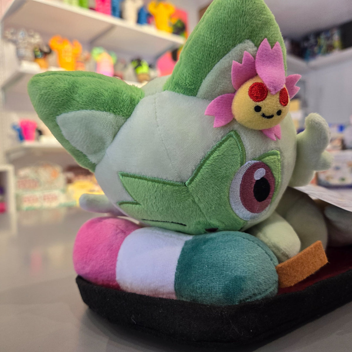 Sprigatito with Dango Plush - Yokohama World Championships 2023 - Pokemon - 1