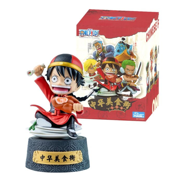 One Piece Chinese Street Food blind box series by Winmain X Toei Animation - single blind box - 1