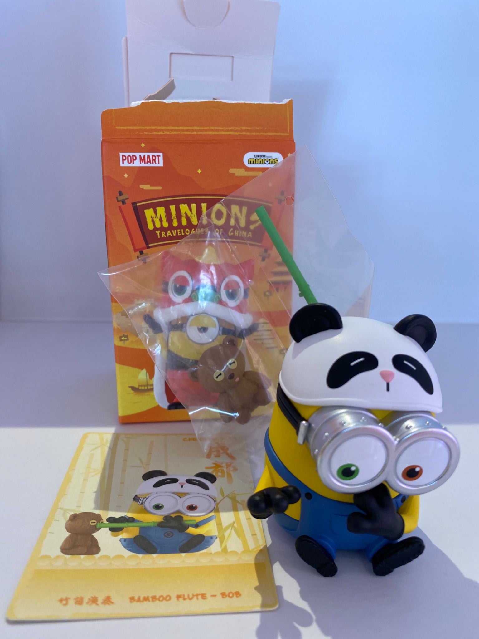 Bamboo Flute Bob - Minions Travelogues of China Pop Mart - 1