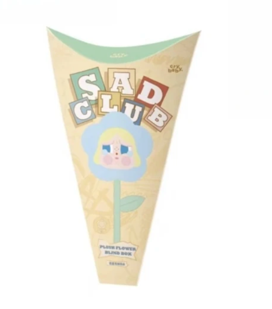 CRYBABY Sad Club plush flowers series blind box  by POP MART - 1