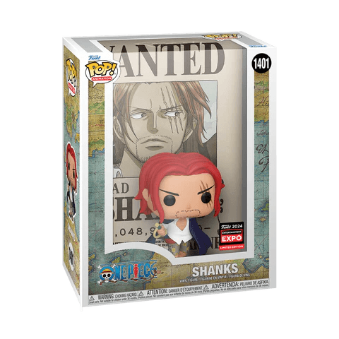 Funko POP! One Piece - Shanks (Wanted) Poster #1401 Pop Vinyl Figure - 1