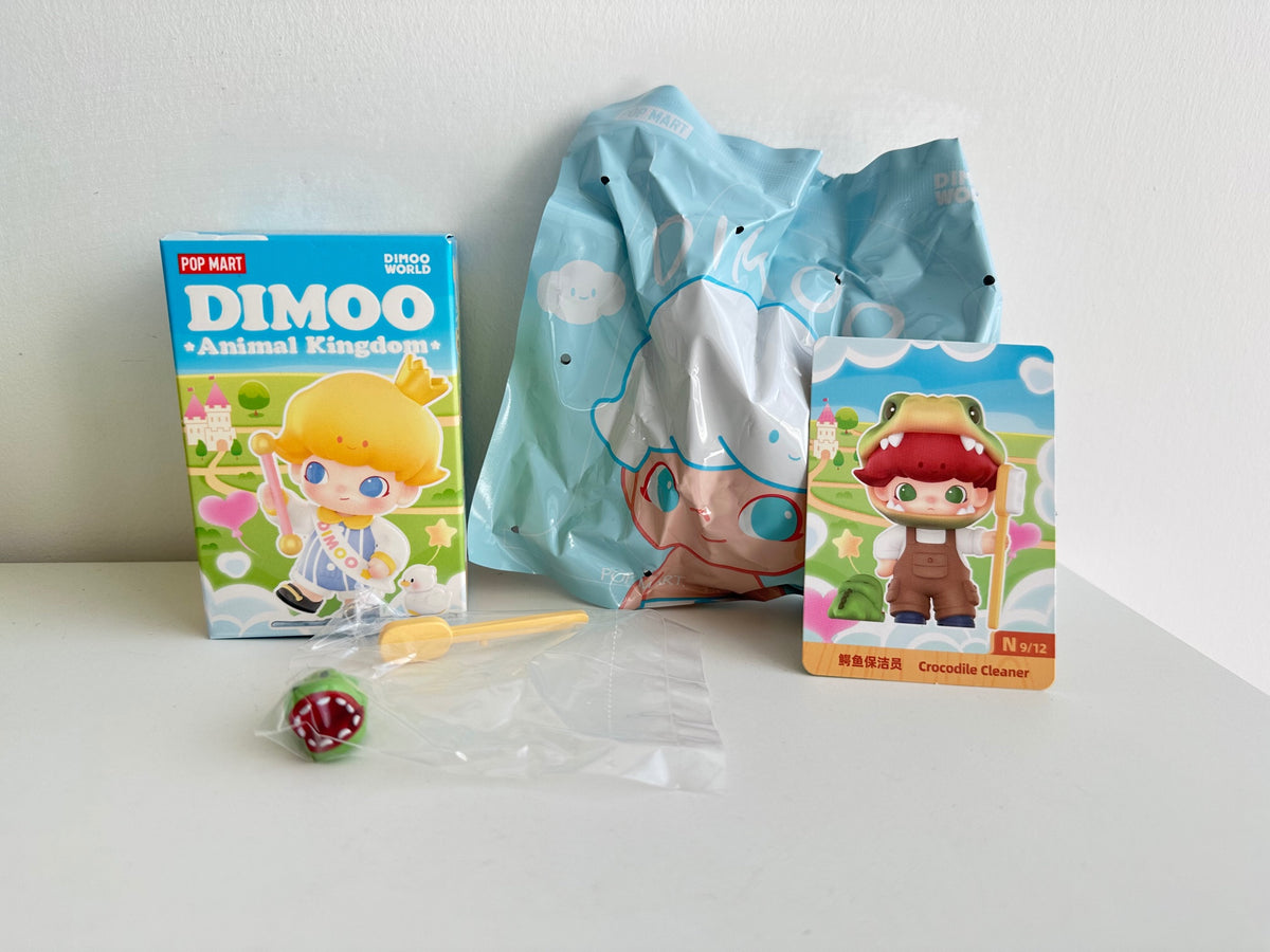 Crocodile Cleaner - Dimoo Animal Kingdom Series by POP MART - 1