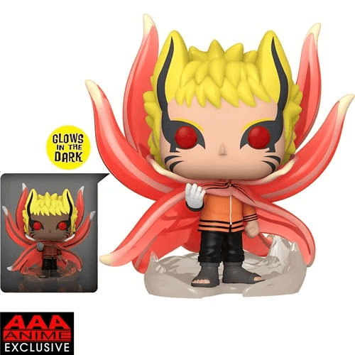 Funko POP! Boruto: Next Generations - Naruto (Baryon Mode, Glow) #1361 Pop Vinyl Figure - 1