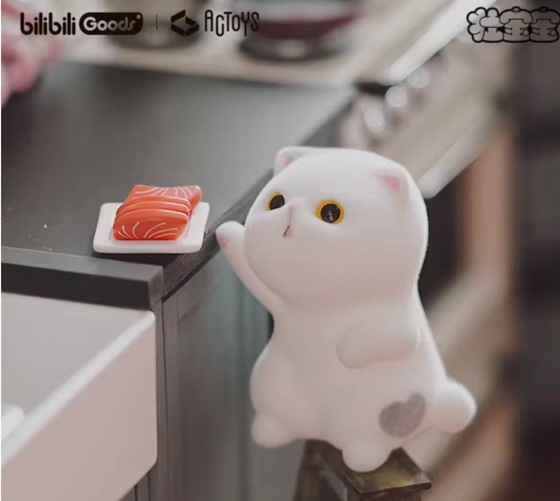 Cat Baby's Leisure Time series - bilibili goods x ACTOYS - single blind box - 4