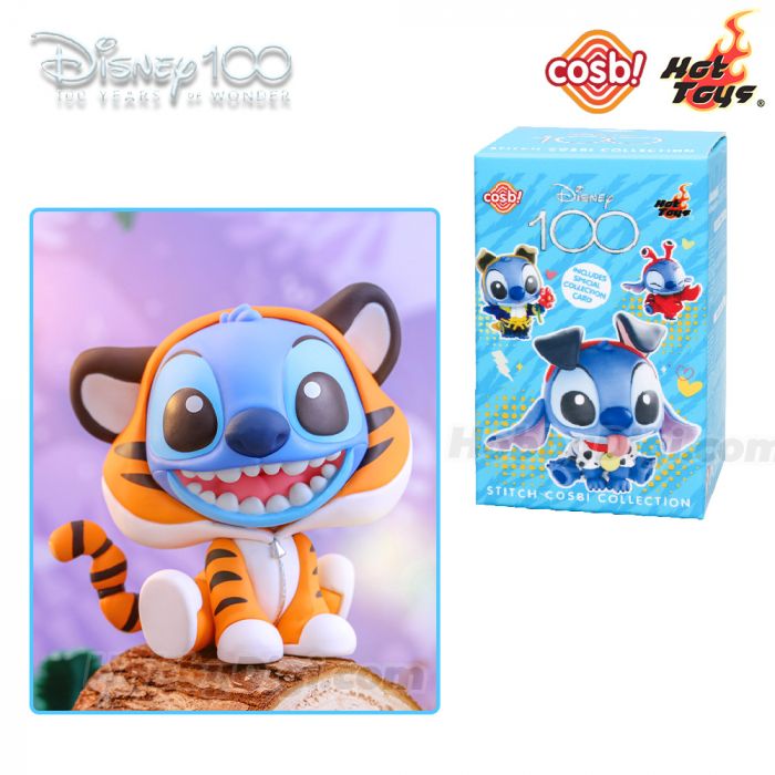 Stitch Cosbi Collection (blue) - Disney 100 hot toys - single blind box - 1