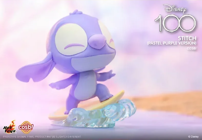 Stitch Cosbi Collection (purple) - Disney 100 hot toys - single blind box - 3