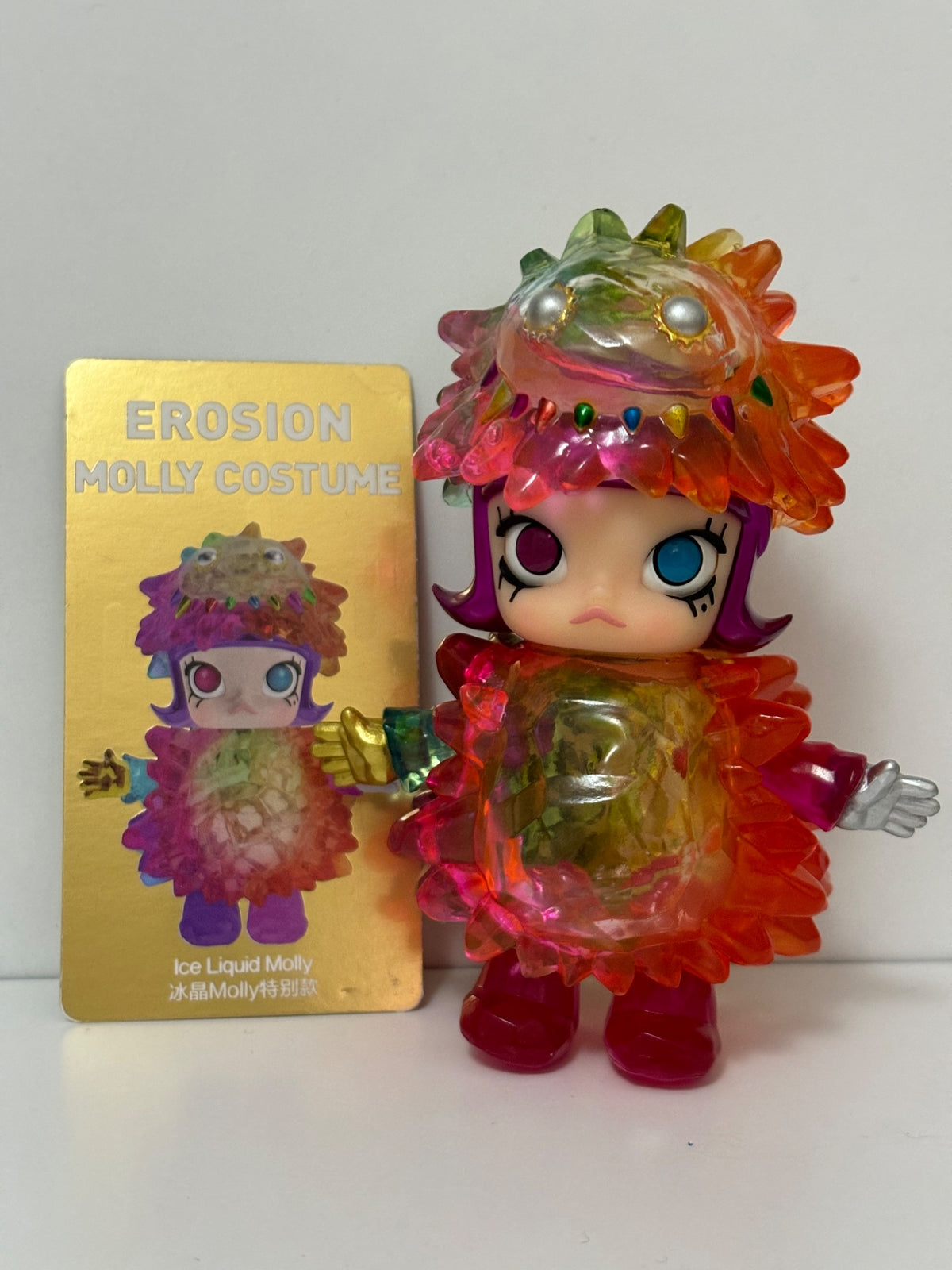 Popmart Erosion Costume Molly - Ice Liquid Molly (Variant) - 1