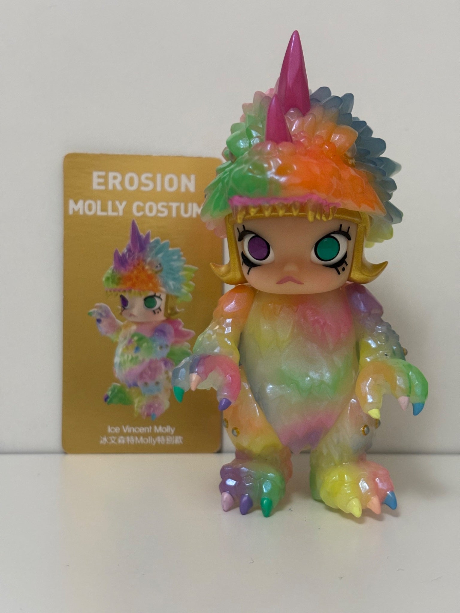 Popmart Erosion Costume Molly - Ice Vincent Molly (Variant) - 1