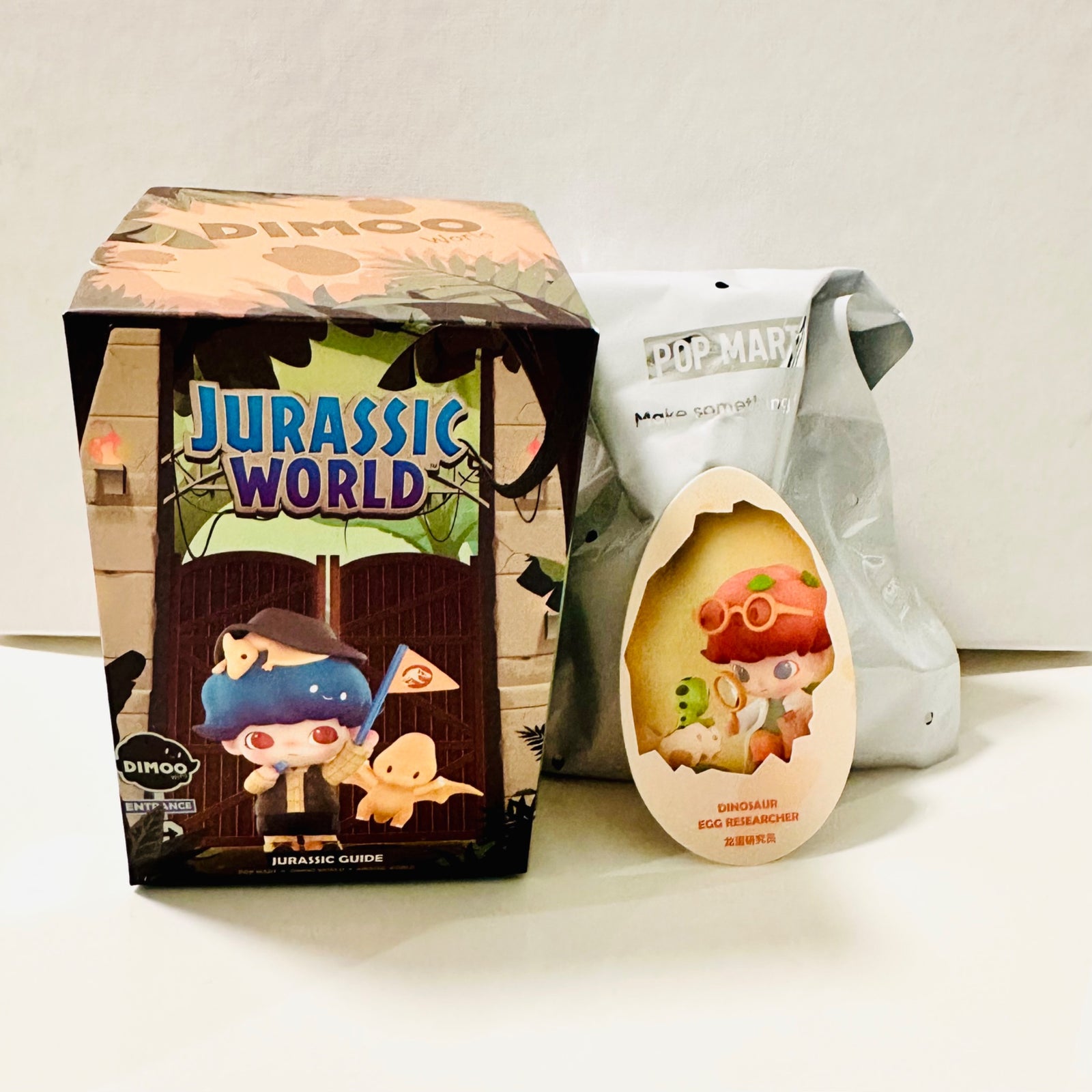 Dinosaur Egg Researcher - Dimoo Jurassic World - Pop Mart - 1