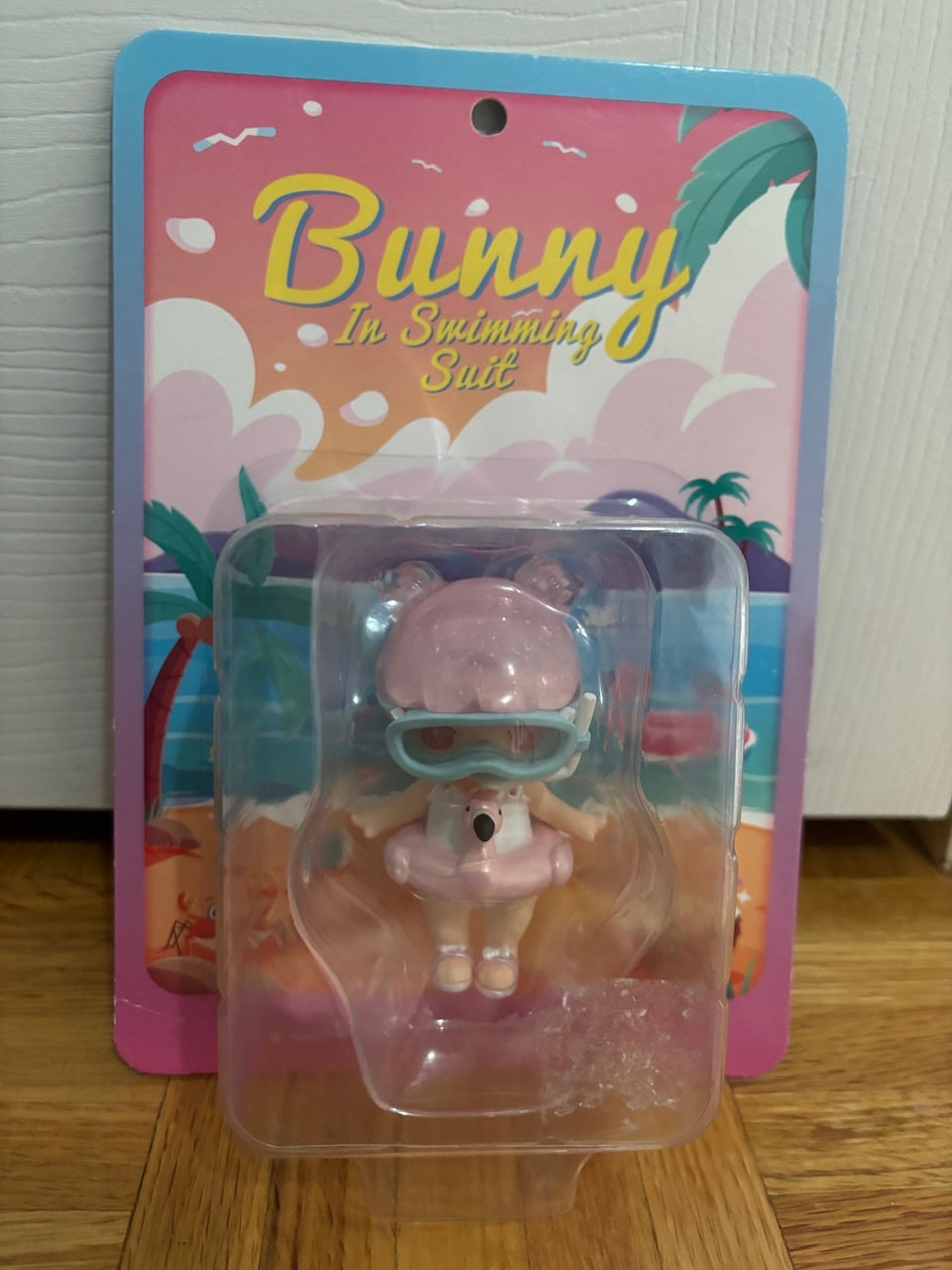 Popmart Bunny in Swimming Suit Blister Figure - 1