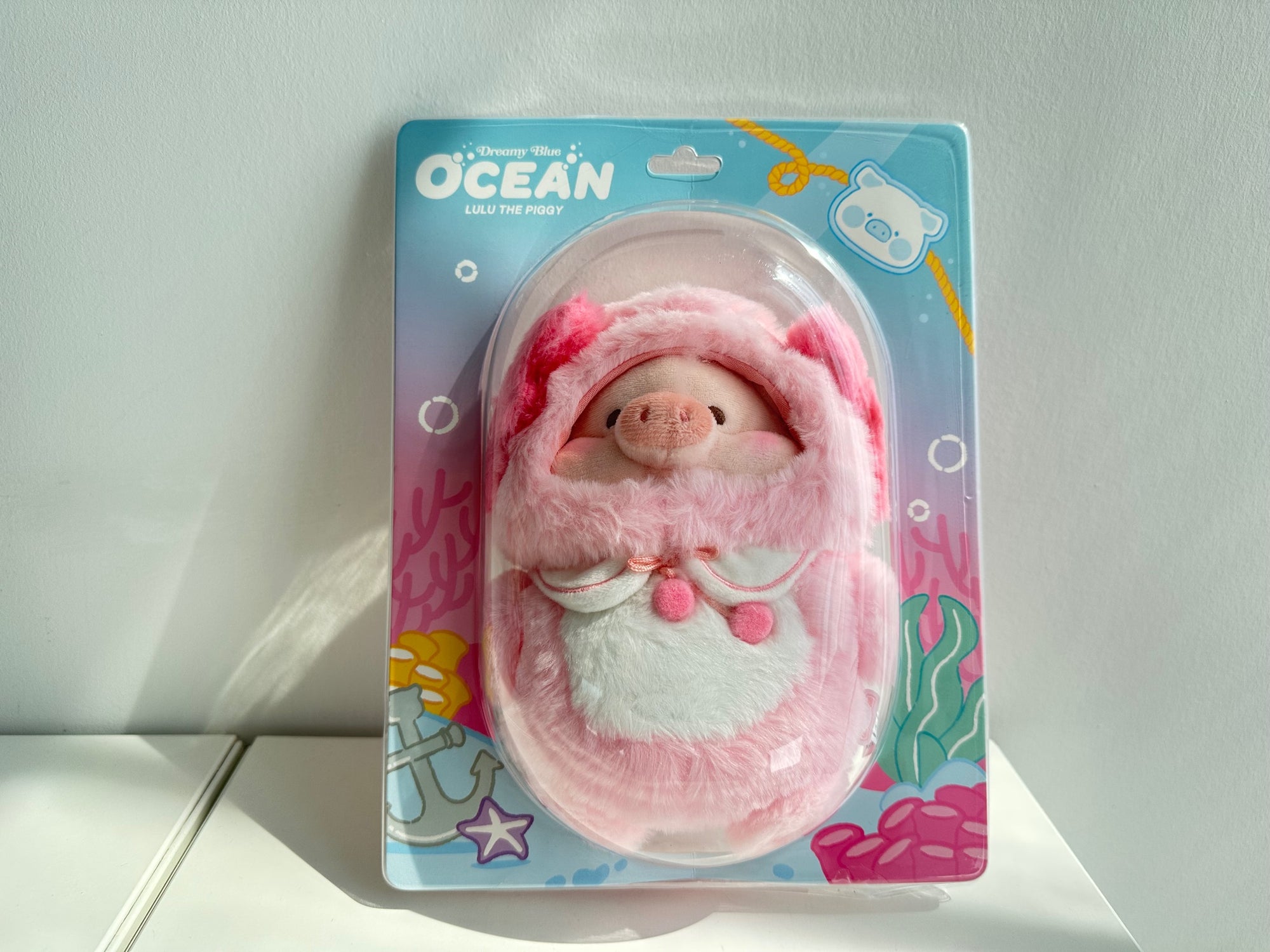 Axolotl - LULU THE PIGGY Dreamy Blue OCEAN series Plush  - 1