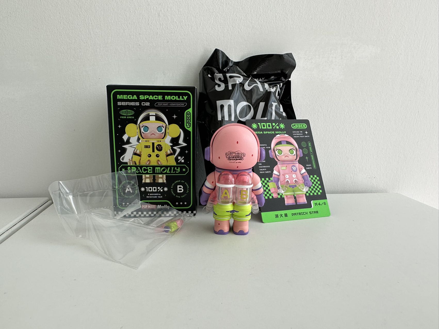 Patrick star - MEGA SPACE MOLLY 100% Series 2-B by POP MART - 4