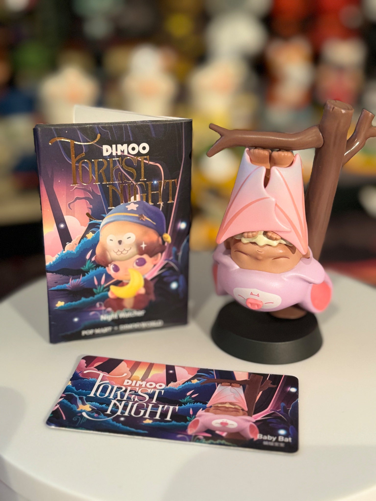 Baby Bat - Pop mart x Dimoo world - Forest Night - 1