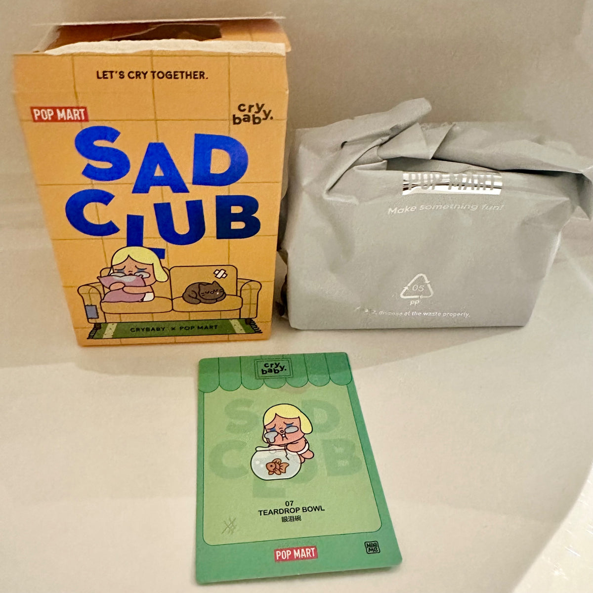 Teardrop Bowl - Crybaby Sad Club Series - Pop Mart  - 1