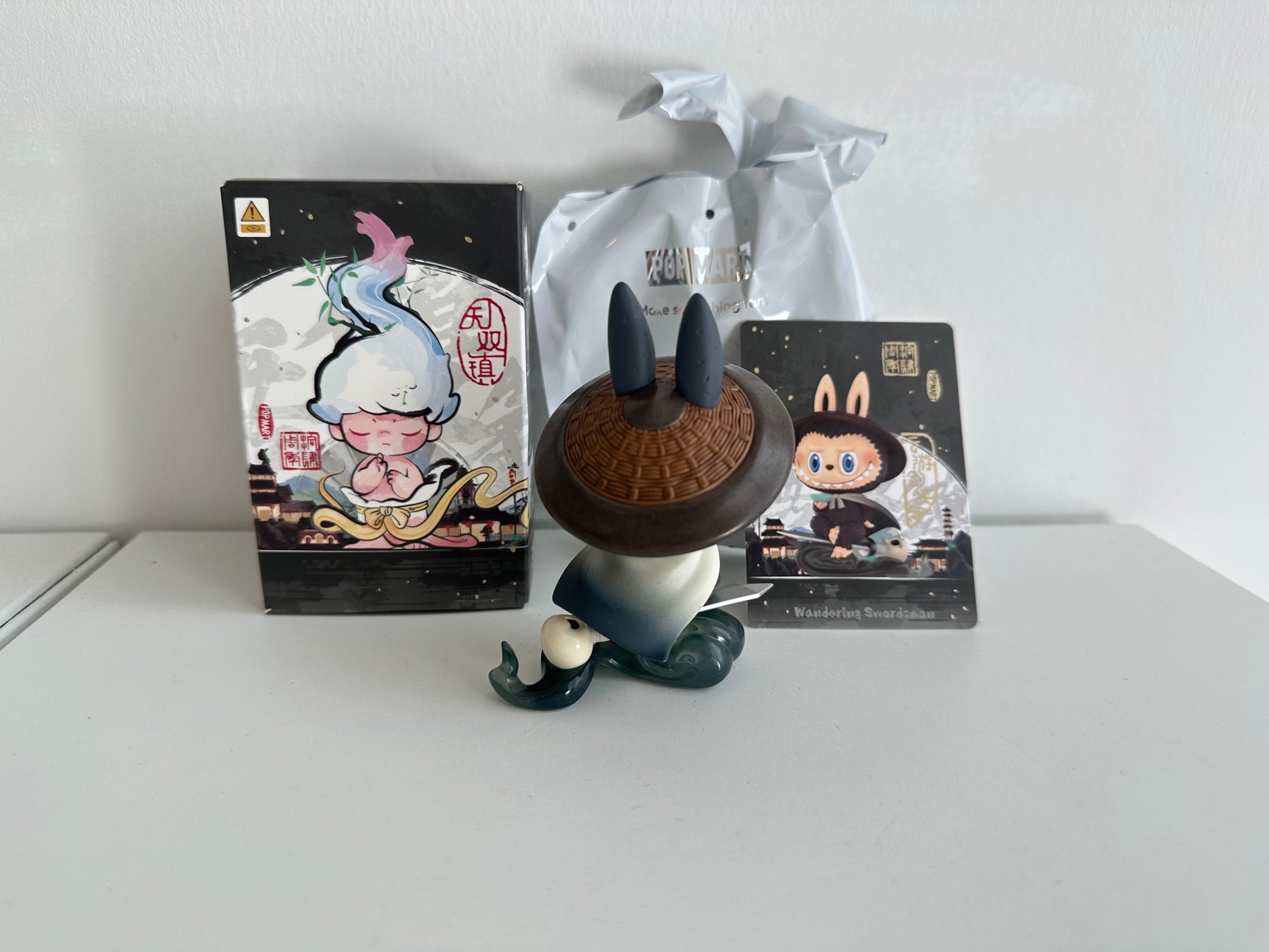 Wandering Swordsman (Labubu) - Matchless POP MART 14th Anniversary Series Figures by POP MART - 1