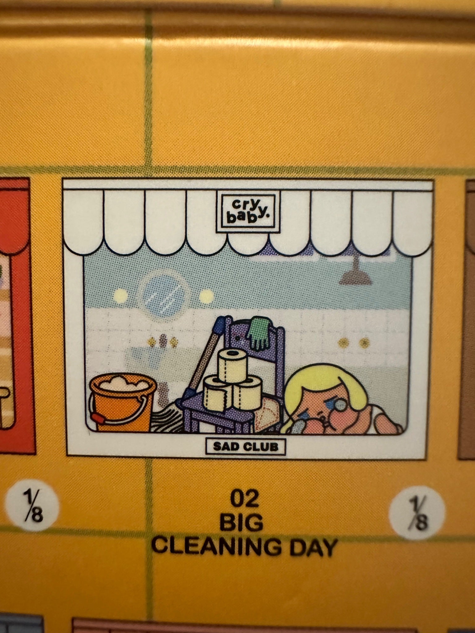 Big Cleaning Day - Crybaby  Sad Club Series - Pop Mart - 1