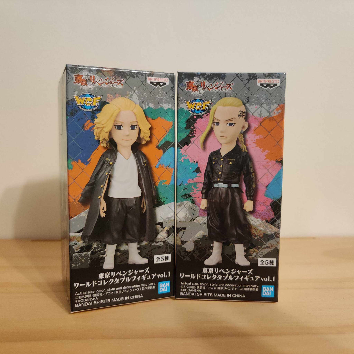 Banpresto Bandai Spirits WCF Tokyo Revengers Set: Manjiro Sano &amp; Ken Ryuguji - 1