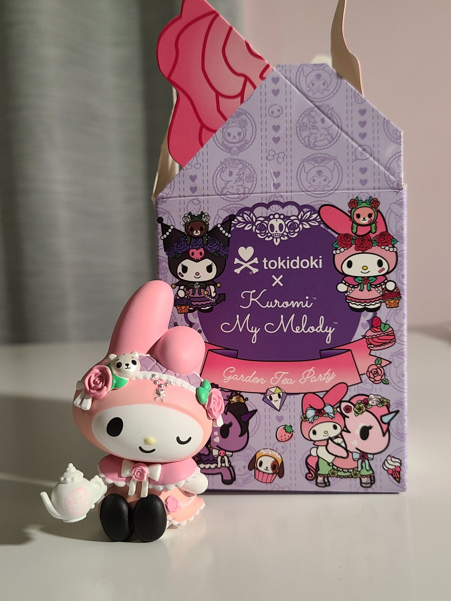 MyMelody Garden Party - Kuromi x My Melody Garden Tea Party by Tokidoki  - 1