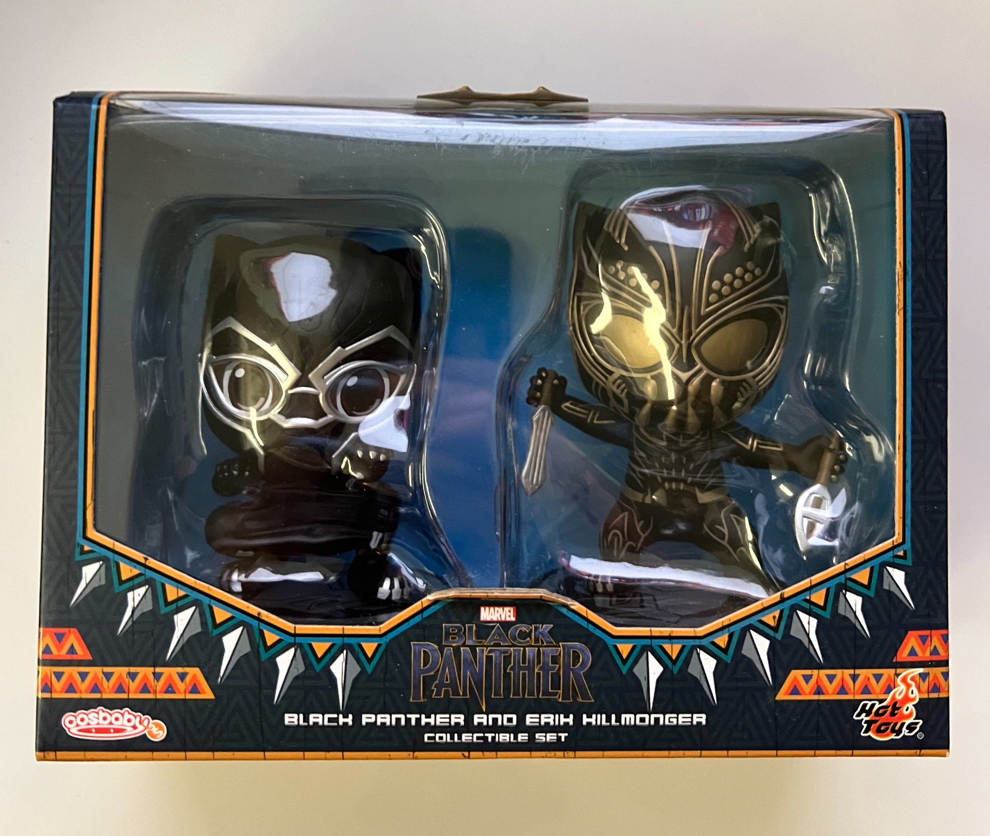 Black Panther and Erik Killmonger Set | Cosbaby Hot Toys  - 1