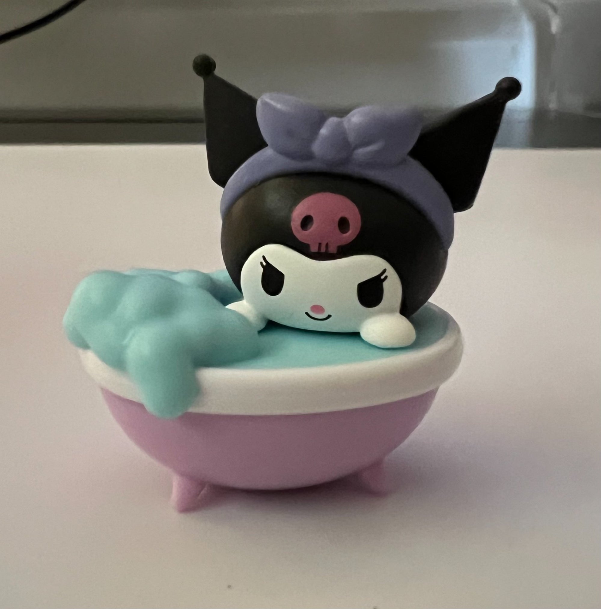 Kuromi | Sanrio Mini Bubble Bath Bean Figure  - 1