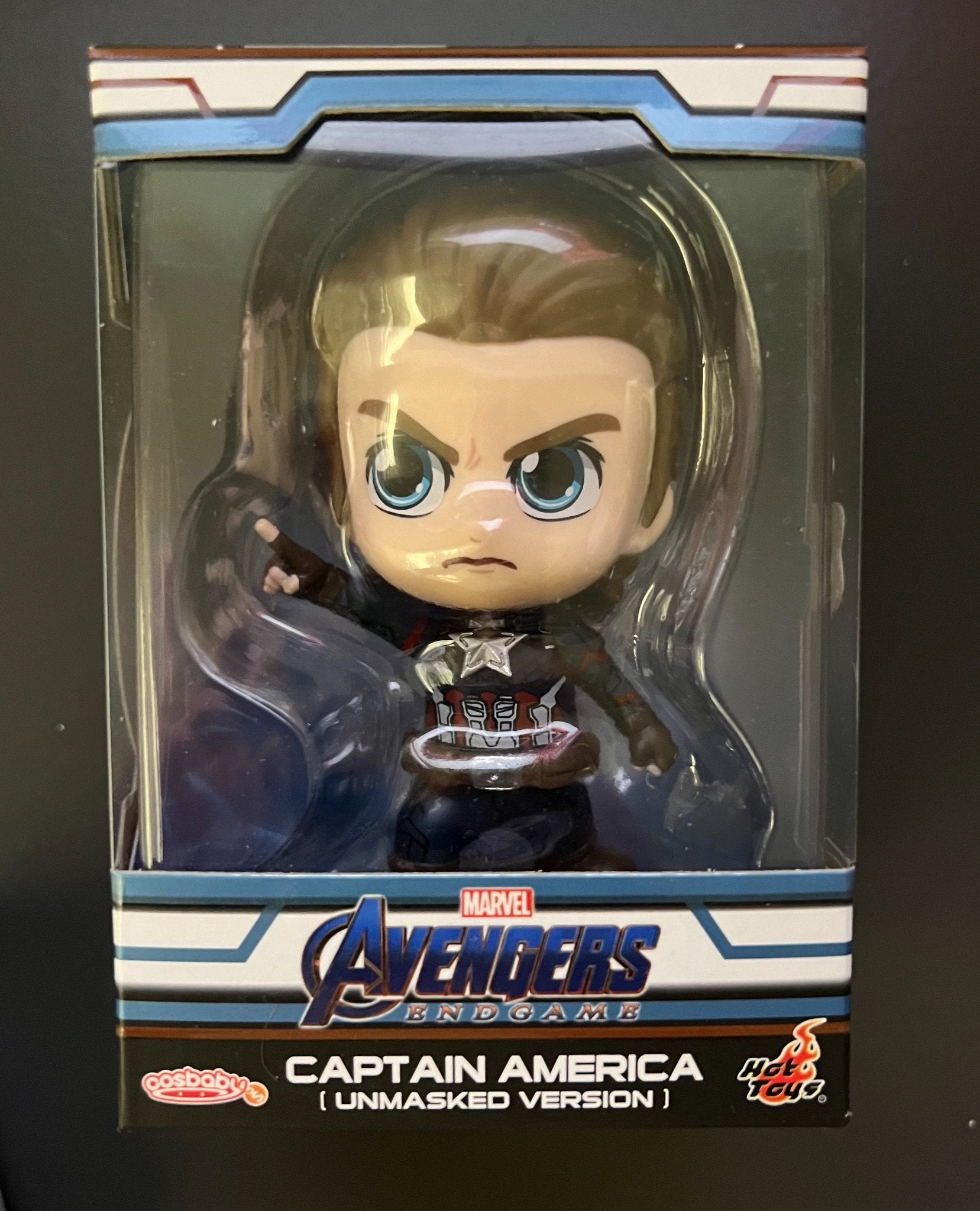 Captain America (Unmasked Version) - Endgame | Hot Toys Cosbaby - 1