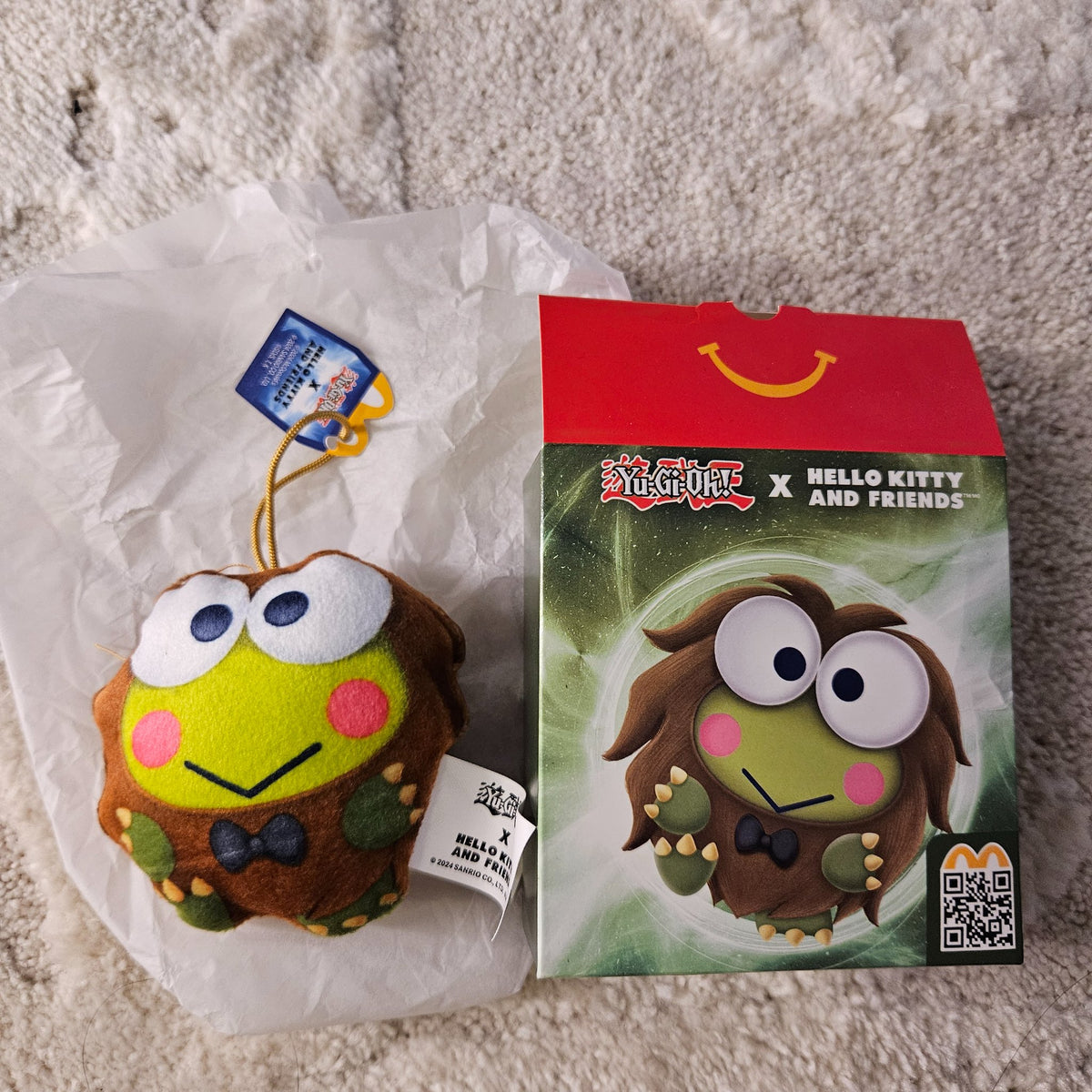 Keroppi Kuriboh - YU-GI-OH! X HELLO KITTY AND FRIENDS by McDonald&#39;s - 1