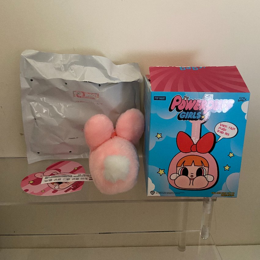 Bunny Blossom - CRYBABY × Powerpuff Girls Series-Vinyl Face Plush Blind Box - 1