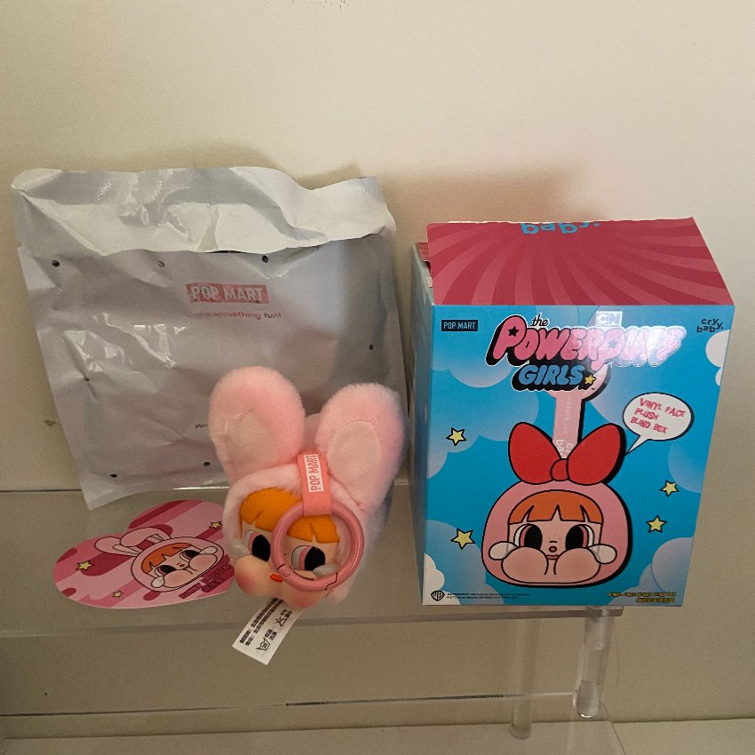 Bunny Blossom - CRYBABY × Powerpuff Girls Series-Vinyl Face Plush Blind Box - 1