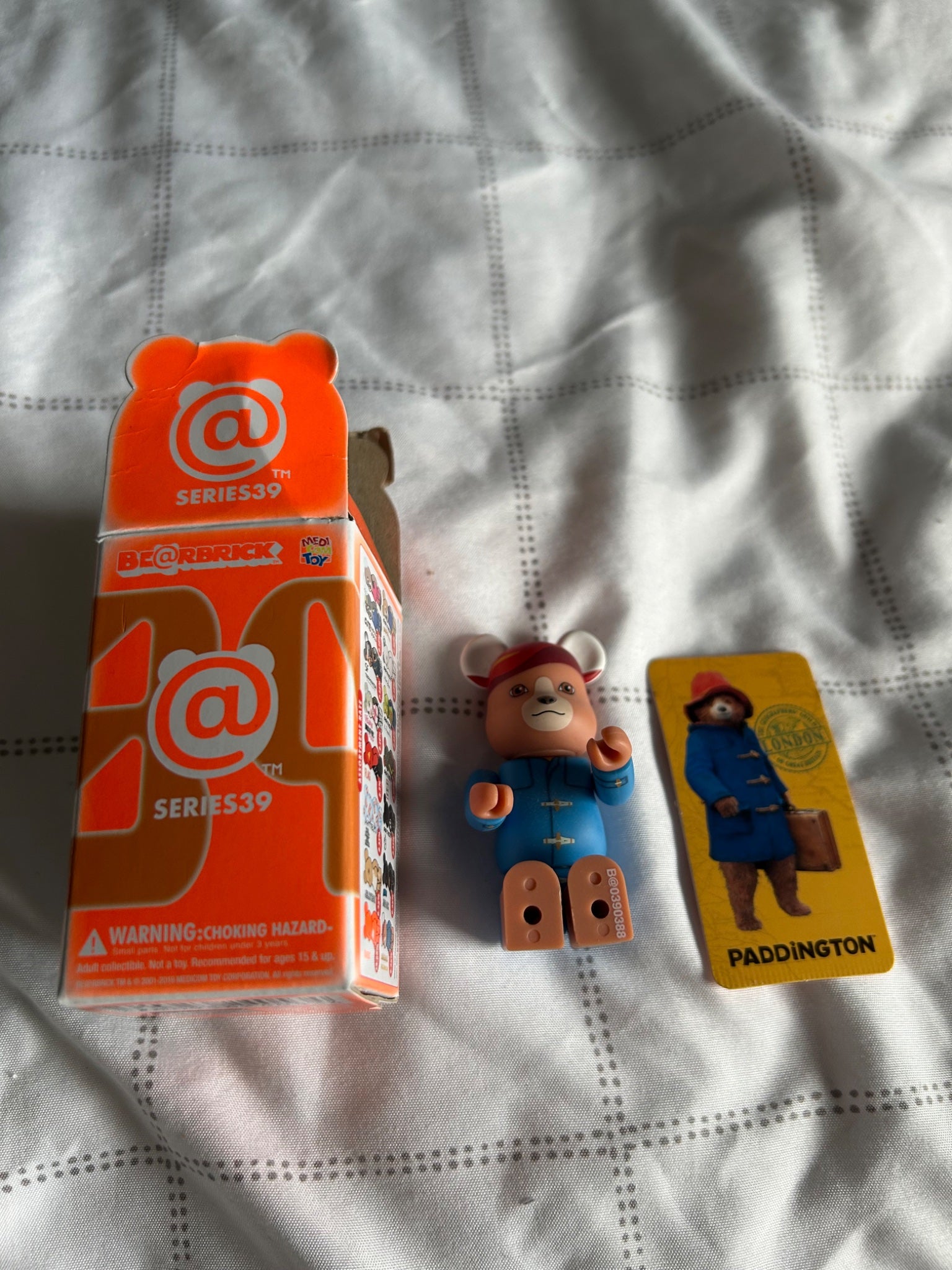 Bearbrick series 39 paddington bear  - 1