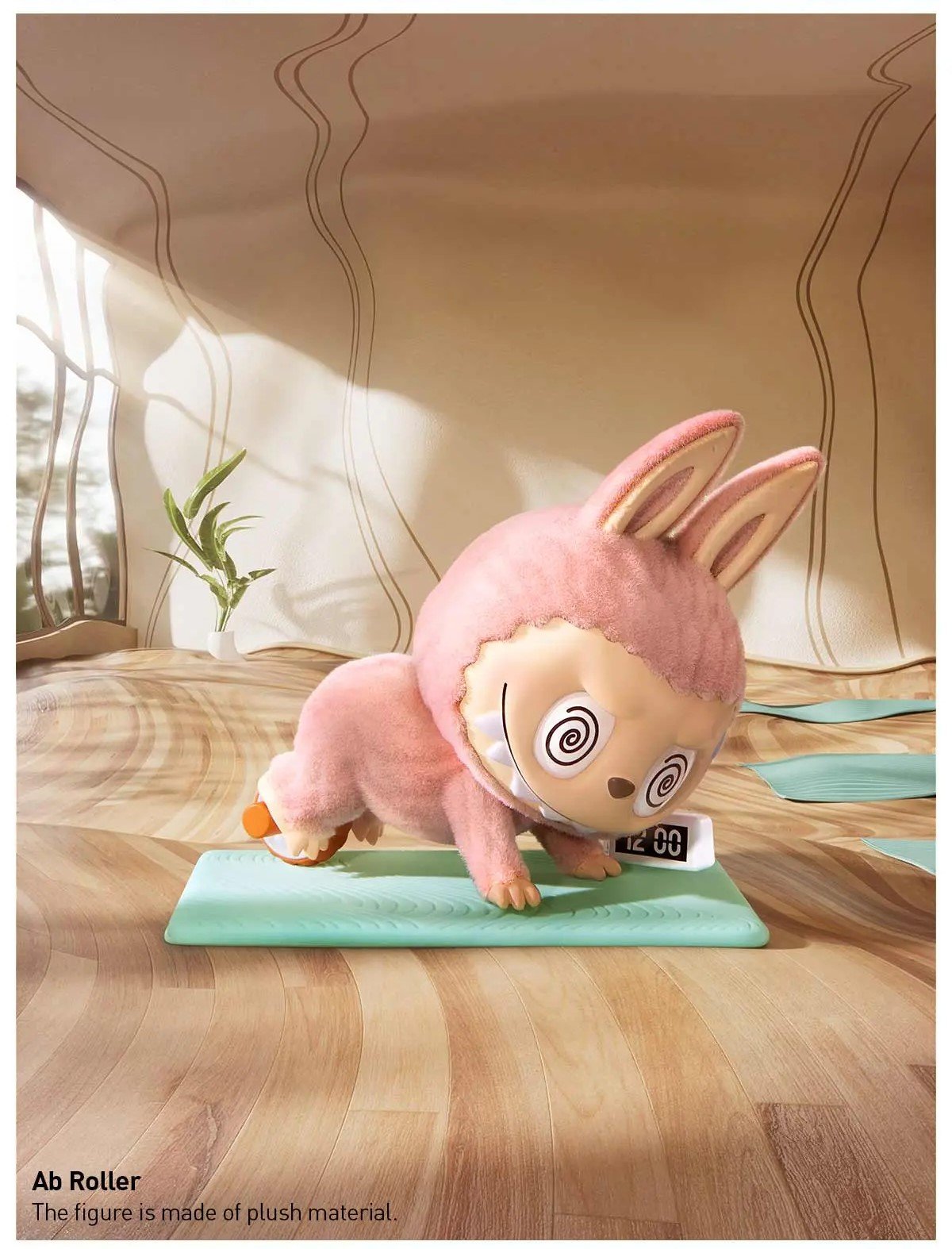 Ab Roller - Lazy Yoga Series Figures THE MONSTERS Labubu by POP MART - 2