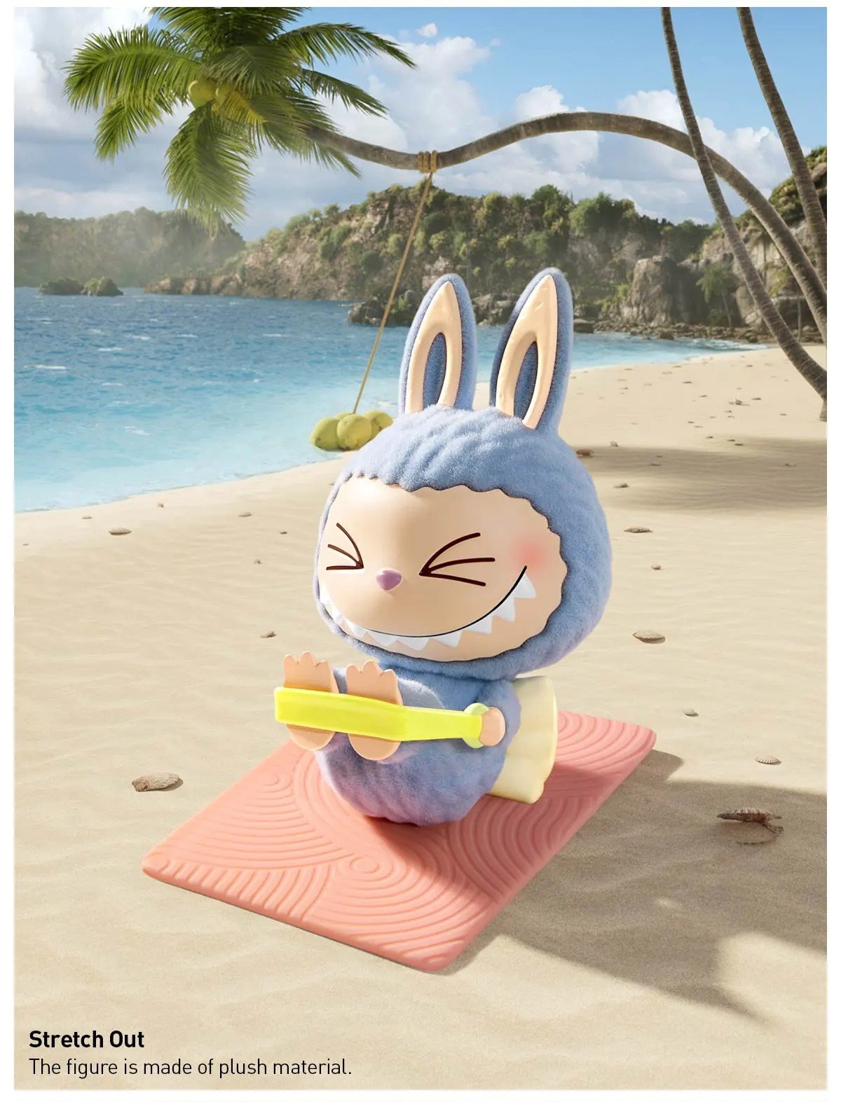 Stretch Out - Lazy Yoga Series Figures THE MONSTERS Labubu by POP MART - 1