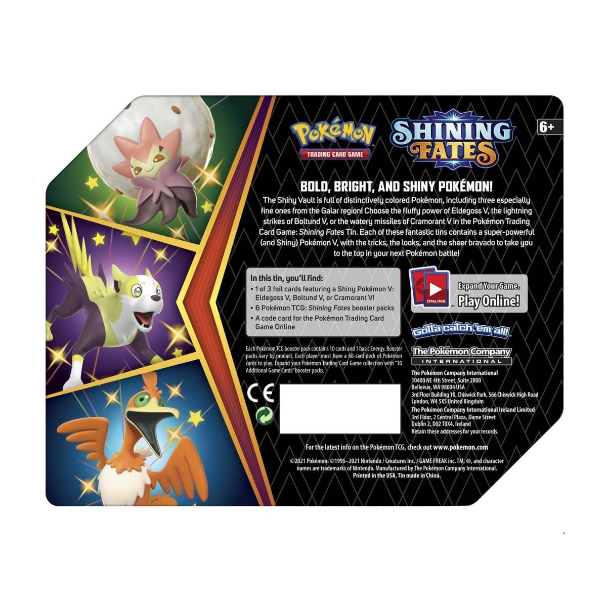 Pokémon TCG: Shining Fates Tin (Boltund V) - 3