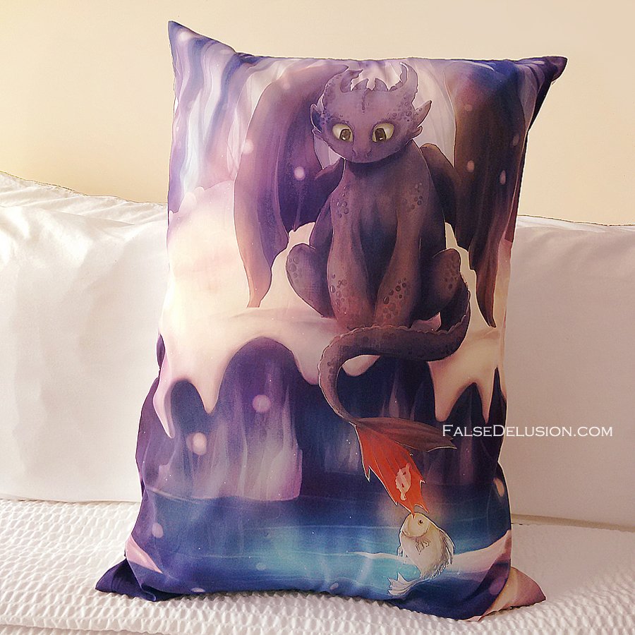 Toothless Pillow Case - 1