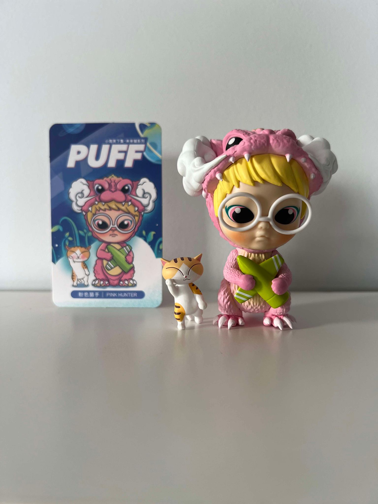 Pink Hunter - Puff The Future City Series by Redhotstyle x Moetch Toys - 1