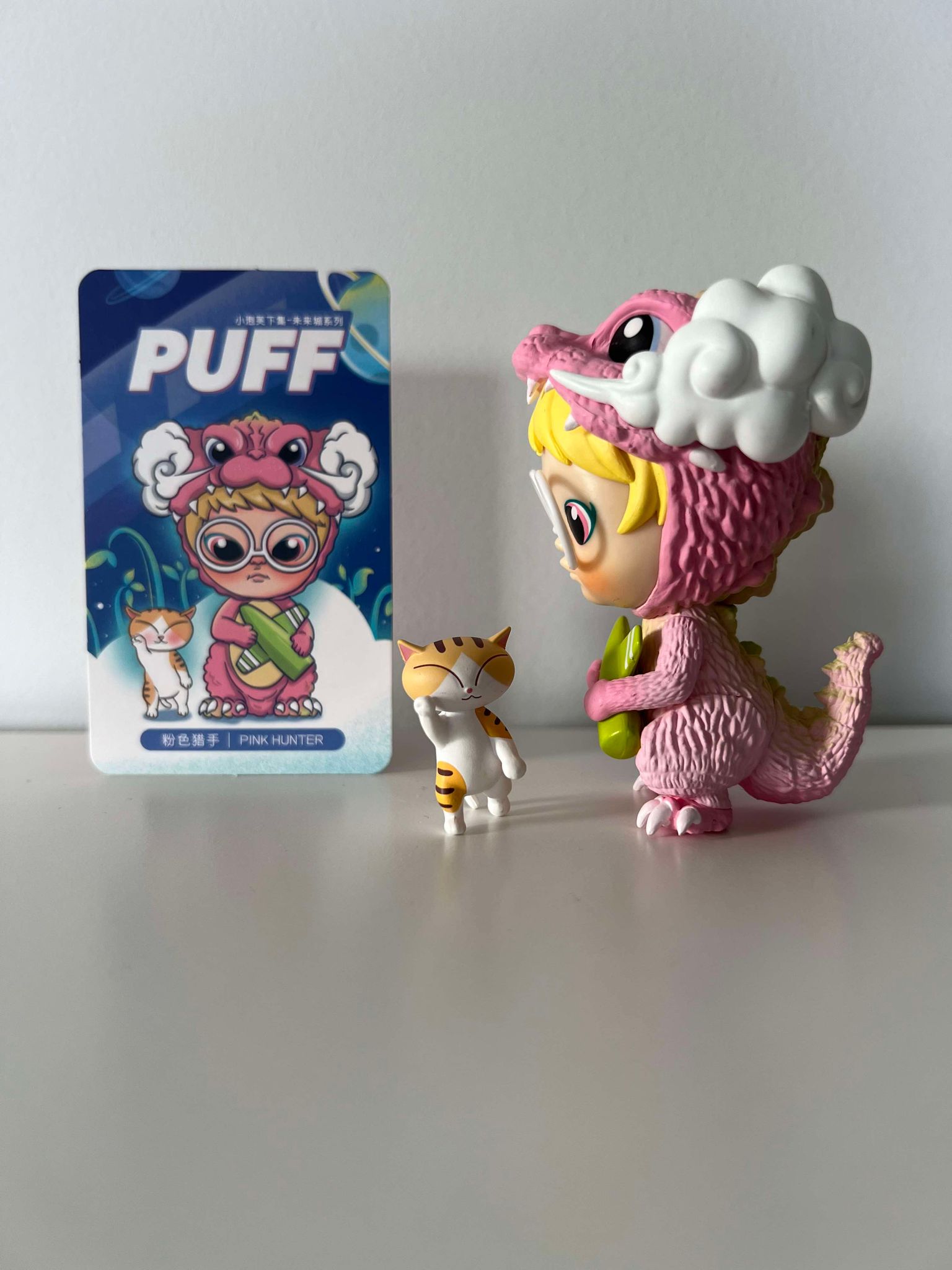 Pink Hunter - Puff The Future City Series by Redhotstyle x Moetch Toys - 1