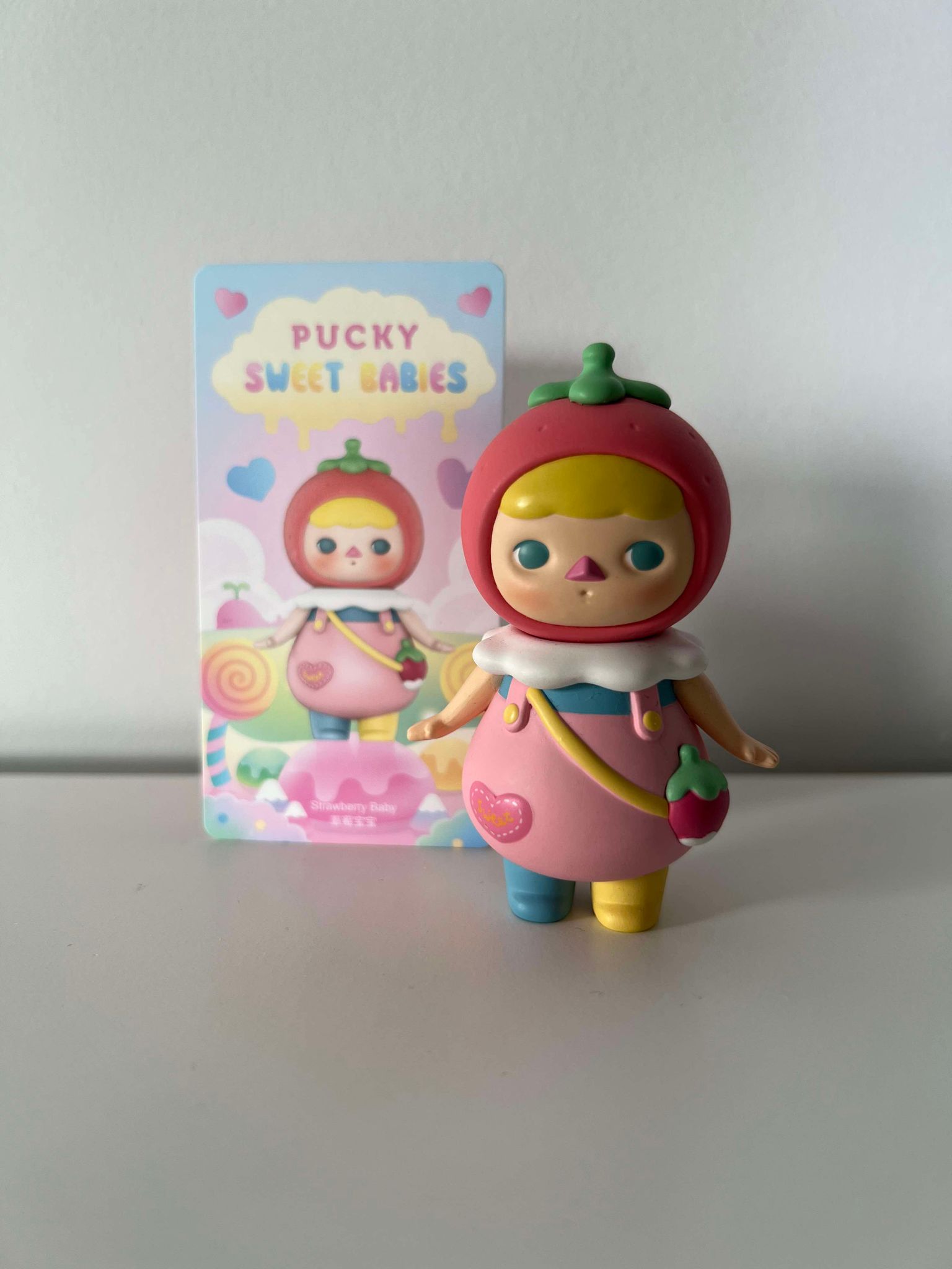 Strawberry Baby - Pucky Sweet Babies Series by Pucky x POP MART - 1