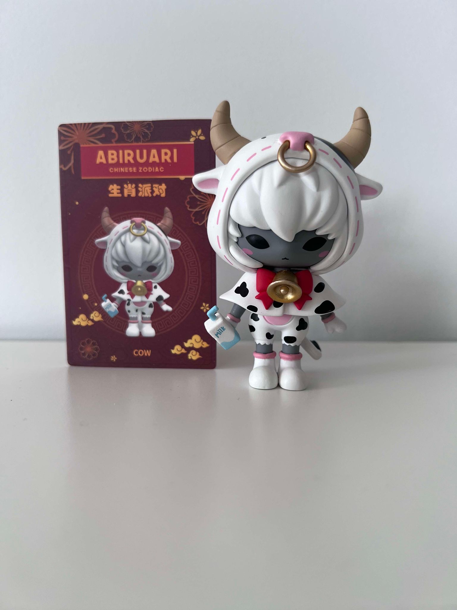 Cow - Abiruari Zodiac Series by Ari Abiru x 1983 Toys - 1