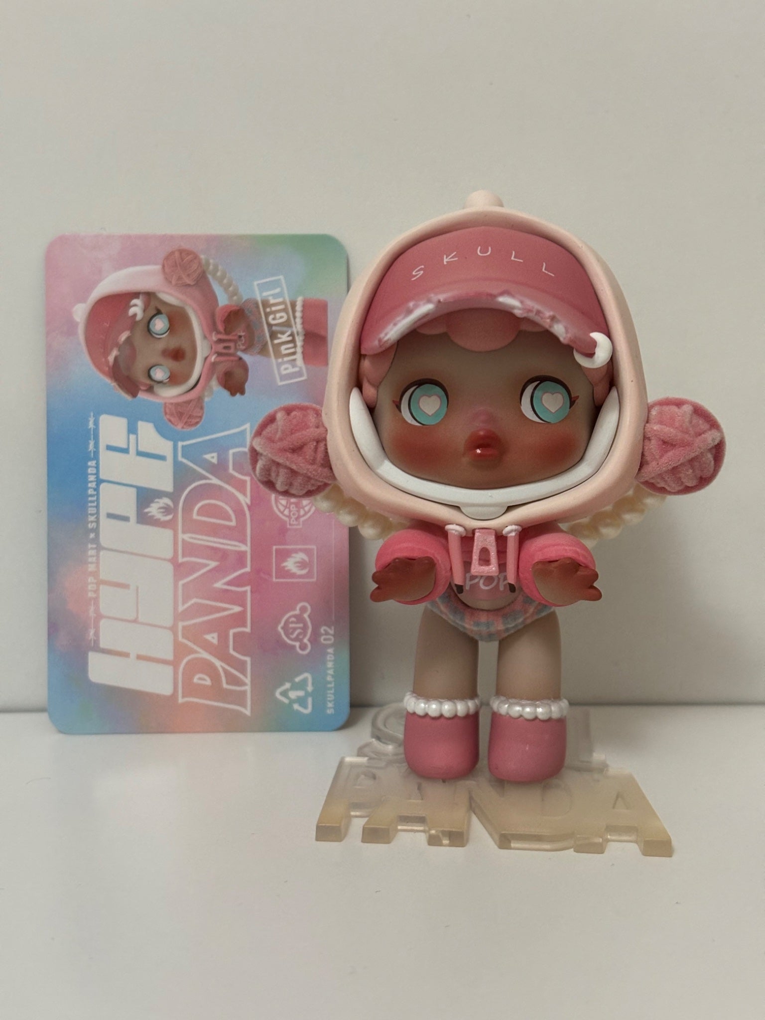 Popmart Skullpanda Hype Panda - Pink Girl - 1